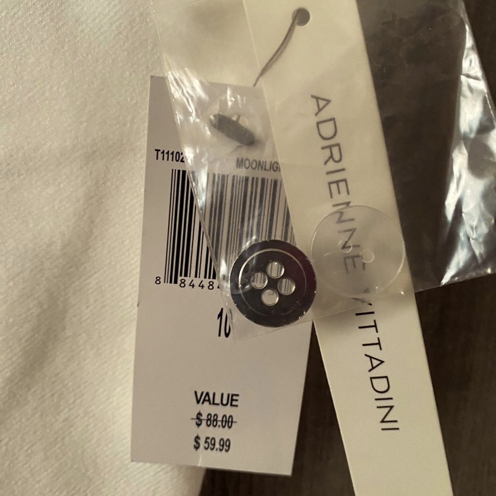 NWT Adrienne Vittadini classic pants, size 10